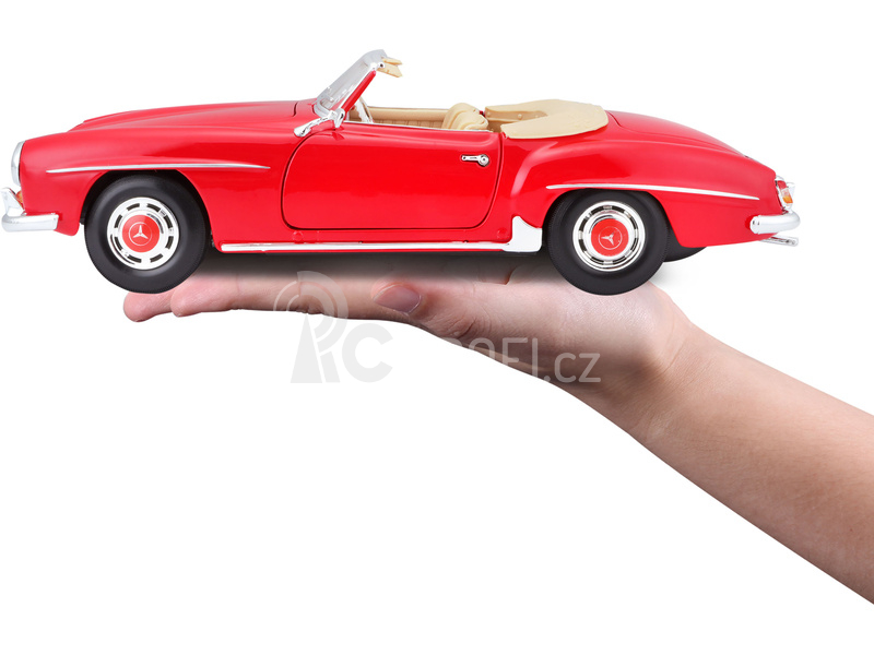 Maisto Mercedes-Benz 190SL 1955 1:18 červená