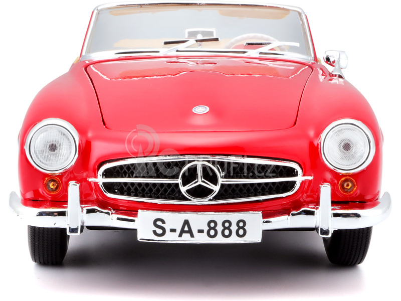 Maisto Mercedes-Benz 190SL 1955 1:18 červená