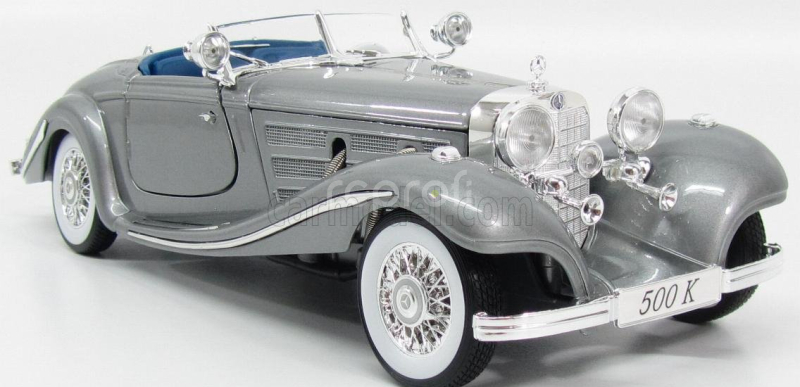 Maisto Mercedes benz 500k Type Special Roadster 1936 1:18 Grey Met