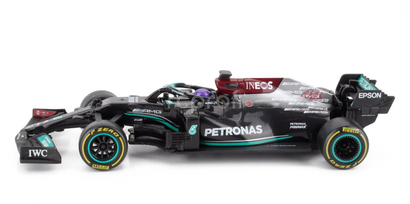 Maisto Mercedes gp F1  W12 Mercedes M12 Eq Power+ Team Amg Petronas Motorsport Formula One N 44 Season 2021 Lewis Hamilton 1:24 Černá Zelená