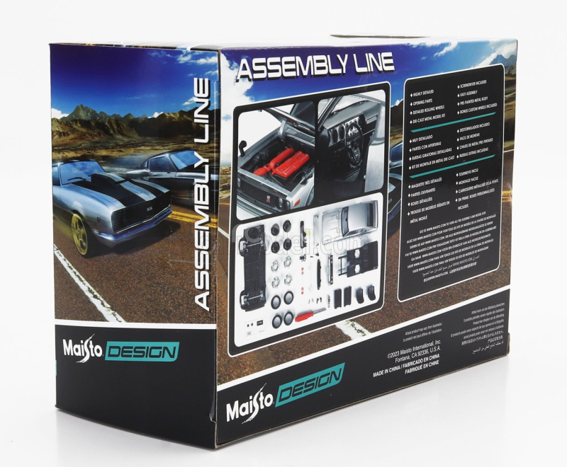 Maisto Nissan Skyline 2000 Gt-r (kpgc110) Coupe 1973 1:24 Silver