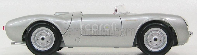 Maisto Porsche 550a Spider 1955 1:18 Silver