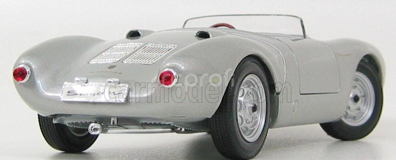 Maisto Porsche 550a Spider 1955 1:18 Silver