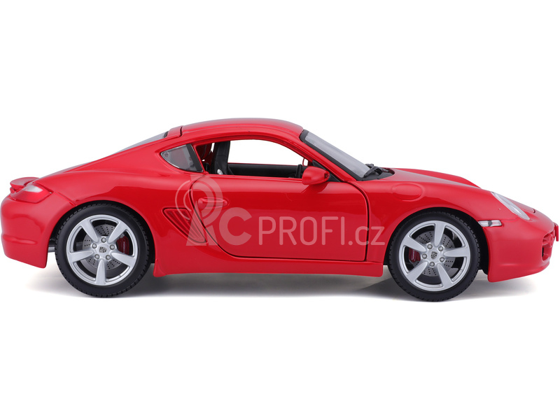 Maisto Porsche Cayman S 1:18 červená