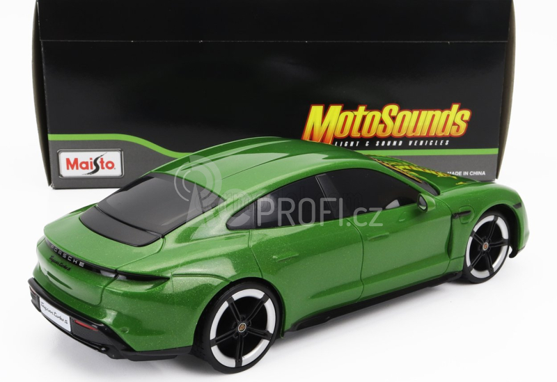 Maisto Porsche Taycan Turbo S 2019 1:24 Zelená