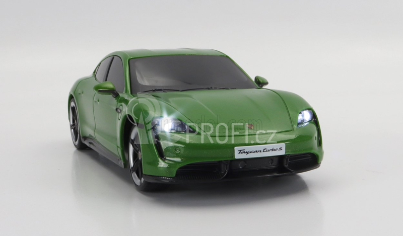 Maisto Porsche Taycan Turbo S 2019 1:24 Zelená