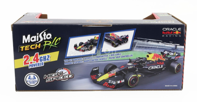 Maisto Red bull F1  Rb18 Team Oracle Red Bull Racing N 1 World Champion Season 2022 Max Verstappen 1:24 Matná Modrá Žlutá Červená