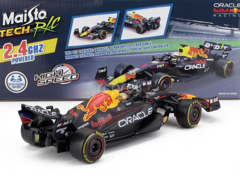 Maisto Red bull F1 Rb19 Team Oracle Red Bull Racing N 1 World Champion Season 2023 Max Verstappen 1:24 Matt Blue