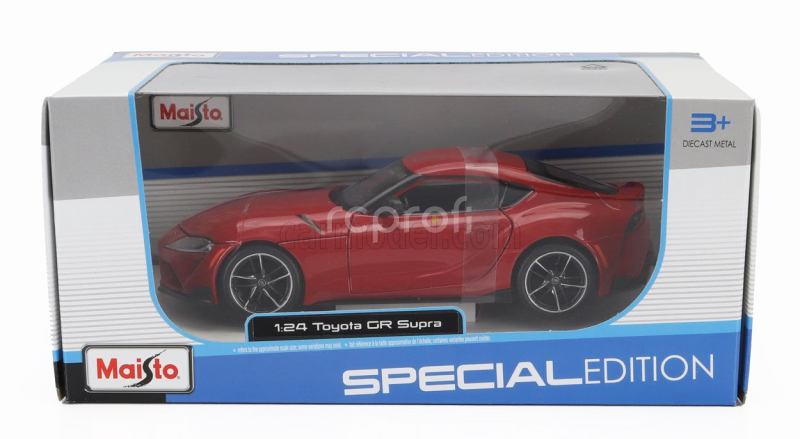 Maisto Toyota Supra Gr Coupe 2022 1:24 Red