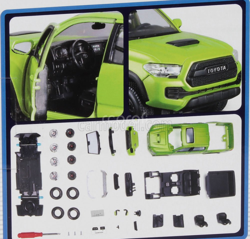 Maisto Toyota Tacoma Pick-up 2021 1:24 Světle Zelená Met