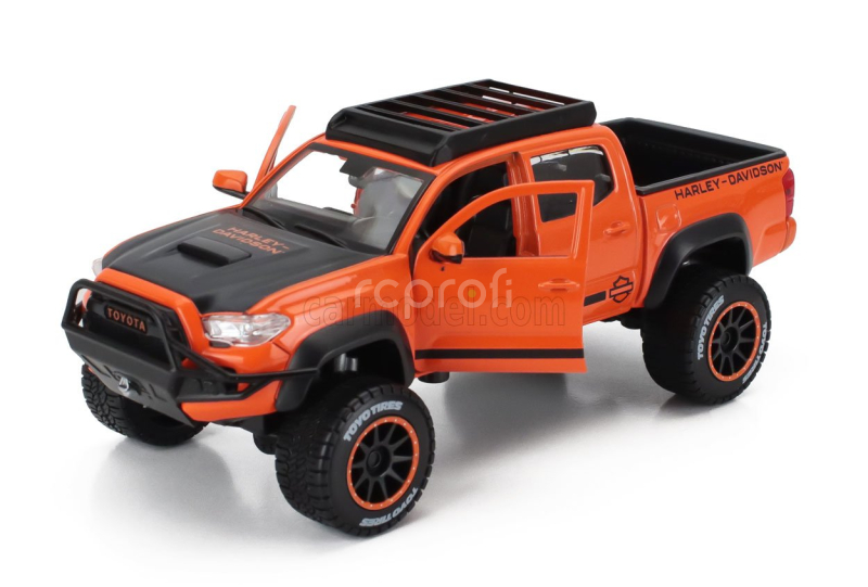 Maisto Toyota Tacoma Trd Pro Pick-up Harley Davidson 2023 1:24 Oranžová Černá