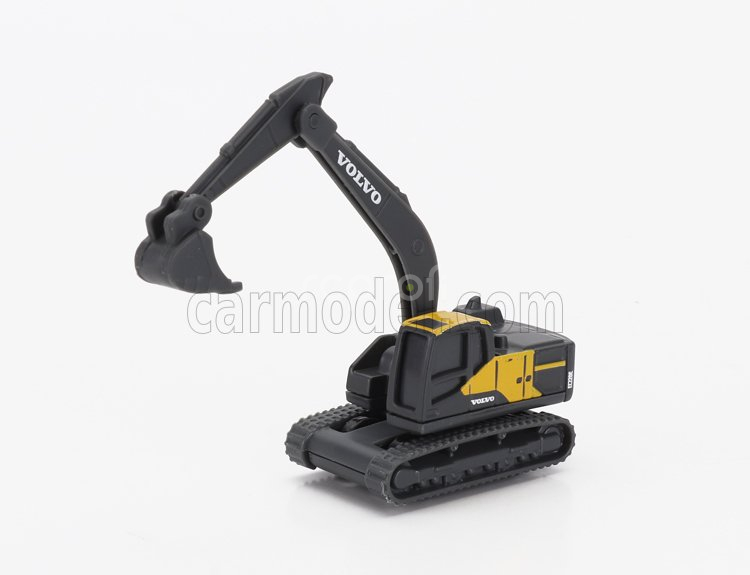 Maisto Volvo Fh16 Xl 750 Truck Pianale Trasporto Ec220e Escavatore Cingolato Excavator 1:64 Černá Žlutá