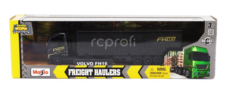 Maisto Volvo Fh16 Xl 750 Truck Trasporto Tronchi Trunk Transport 2018 1:64 Modrá Černá