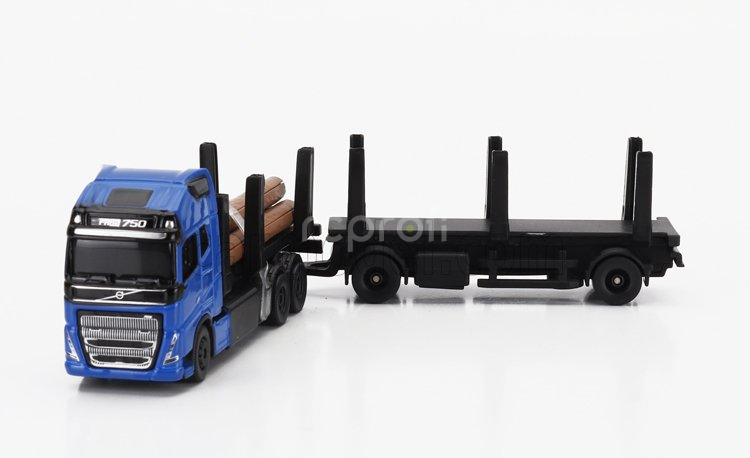 Maisto Volvo Fh16 Xl 750 Truck Trasporto Tronchi Trunk Transport 2018 1:64 Modrá Černá