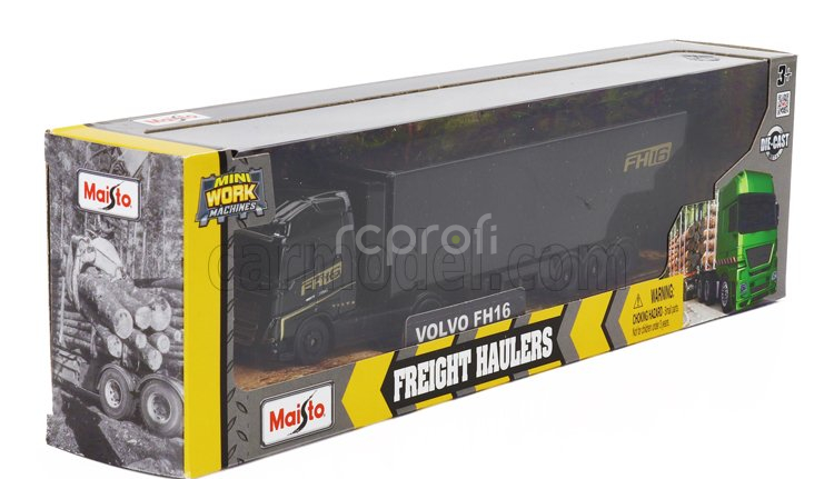 Maisto Volvo Fh16 Xl 750 Truck Trasporto Tronchi Trunk Transport 2018 1:64 Modrá Černá