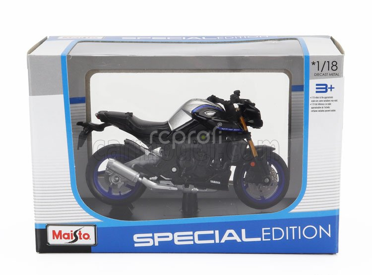 Maisto Yamaha Mt-10 Sp 2023 1:18 Černá Stříbrná