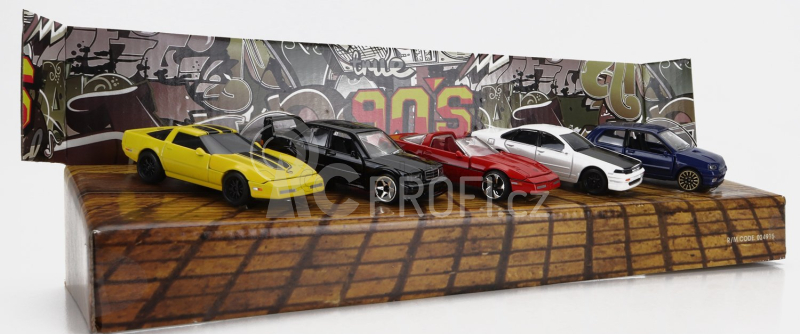 Majorette Mercedes benz Set 4x Youngster 90's Cars 1:64 Různé