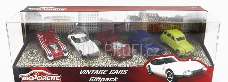 Majorette Renault Set pěti modelů 1:64