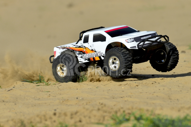 MAMMOTH SP - 1/10 Monster Truck 2WD - RTR - stejnosměrný motor + 50C 5400mAh Lipo + nabíječ
