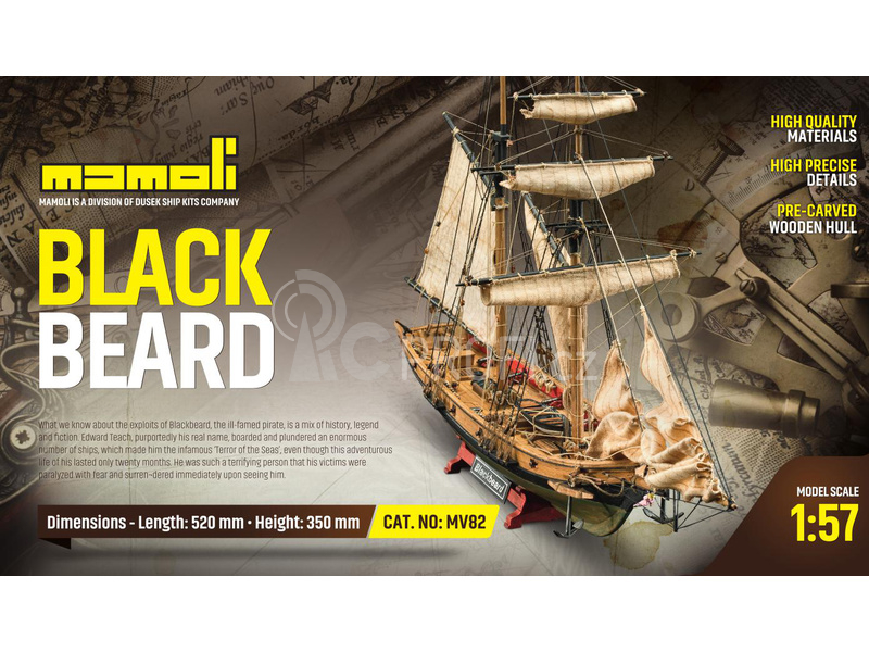 MAMOLI Blackbeard 1:57 kit