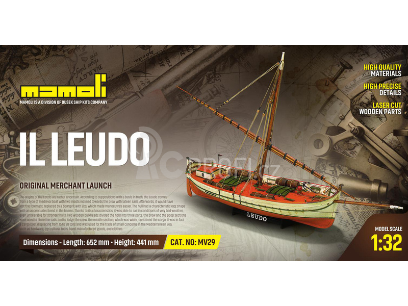 MAMOLI Il Leudo 1:32 kit