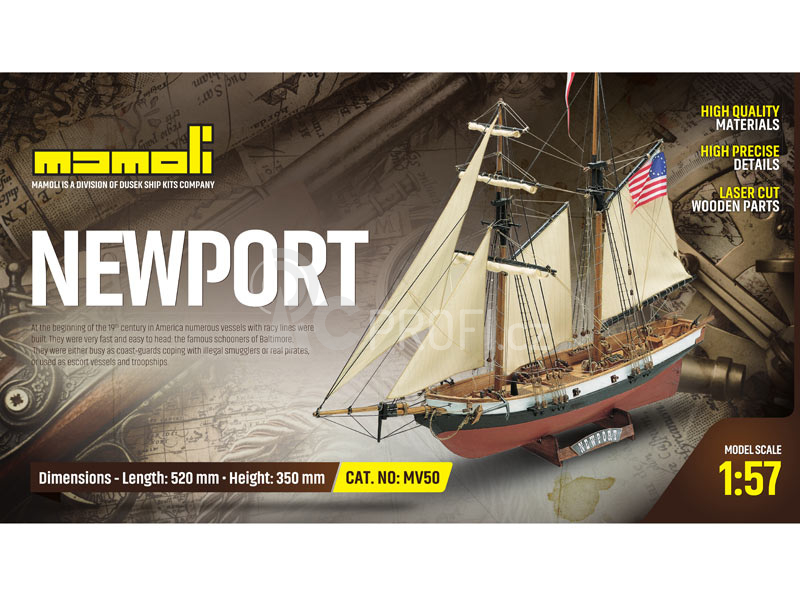 MAMOLI Newport 1:57 kit