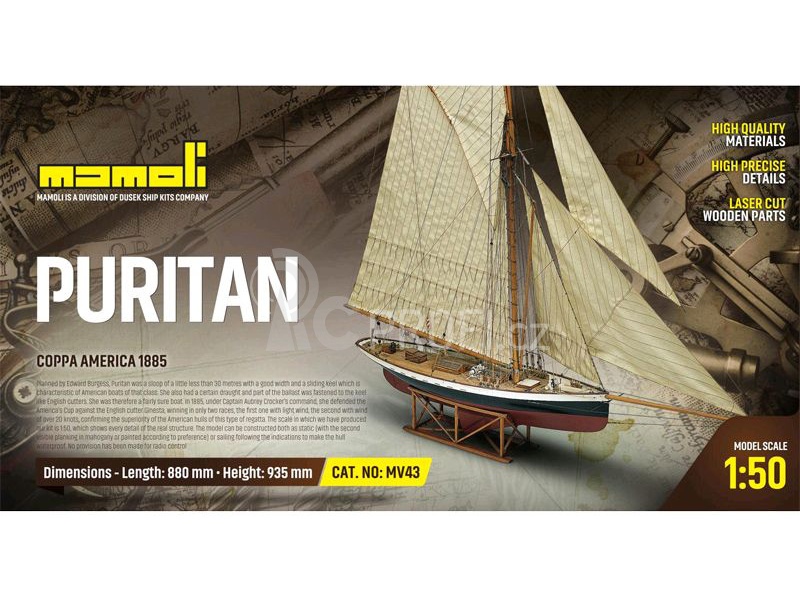 MAMOLI Puritan 1885 1:50 kit