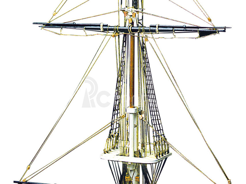 MAMOLI USS Constitution příčný řez 1:93