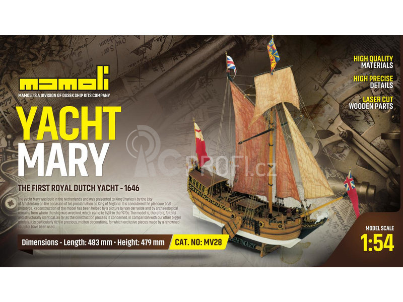 MAMOLI Yacht Mary 1:54 kit