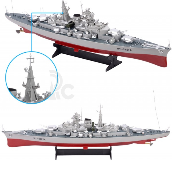 RC Bitevní loď German Bismarck 1/360
