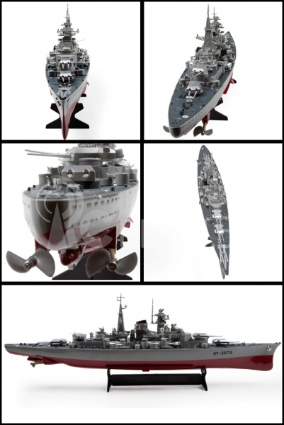 RC Bitevní loď German Bismarck 1/360