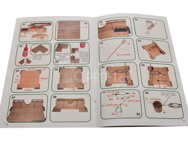 Mantua Model Anglický kanón 1:17 kit