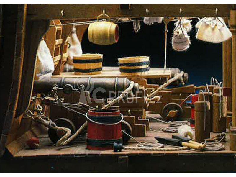 Mantua Model Dělová paluba řez 1:23 kit