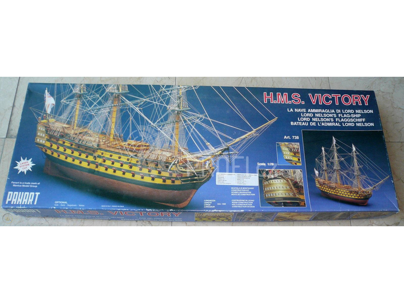 Mantua Model HMS Victory Panart 1:78 kit