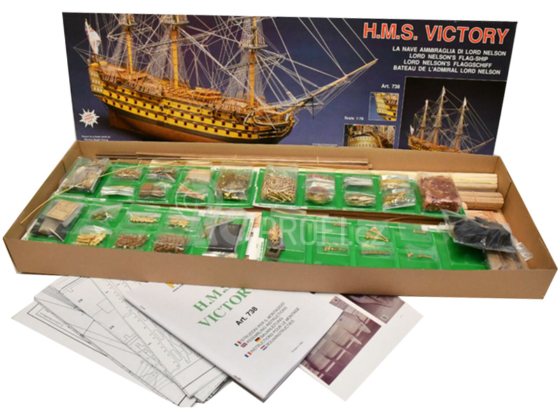 Mantua Model HMS Victory Panart 1:78 kit