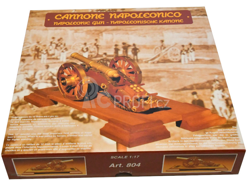 Mantua Model Napoleonský kanón 1:17 kit
