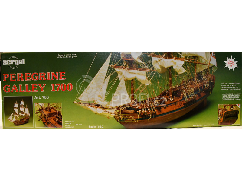 Mantua Model Peregrine Galley 1:60 kit