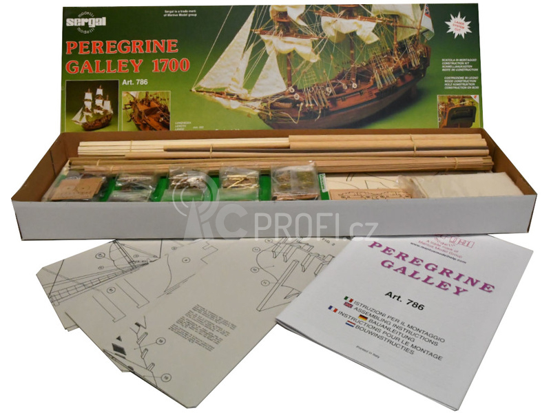 Mantua Model Peregrine Galley 1:60 kit