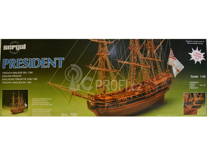 Mantua Model President 1:60 kit