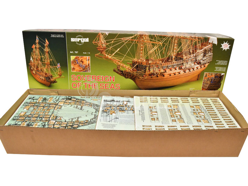 Mantua Model Sovereign of the Seas 1:78 kit