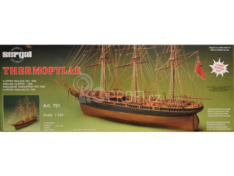 Mantua Model Thermopylae 1:124 kit