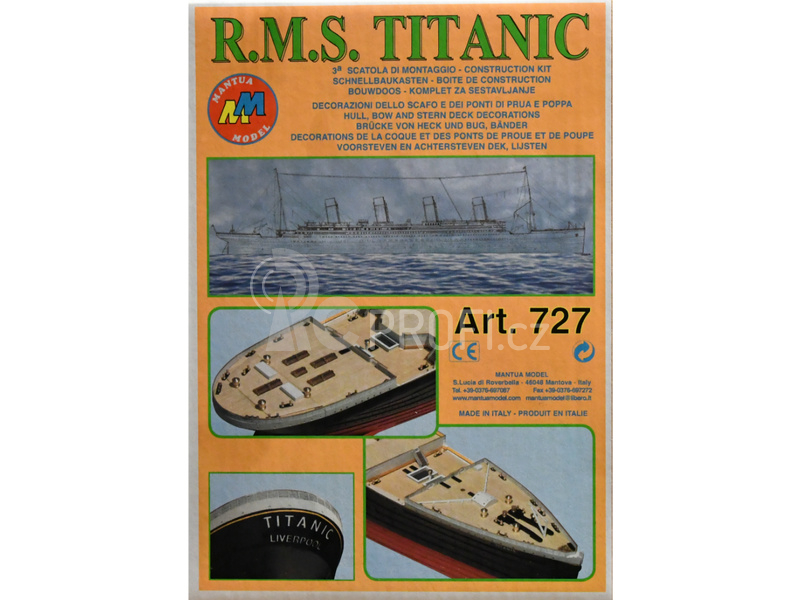Mantua Model Titanic 1:200 kit
