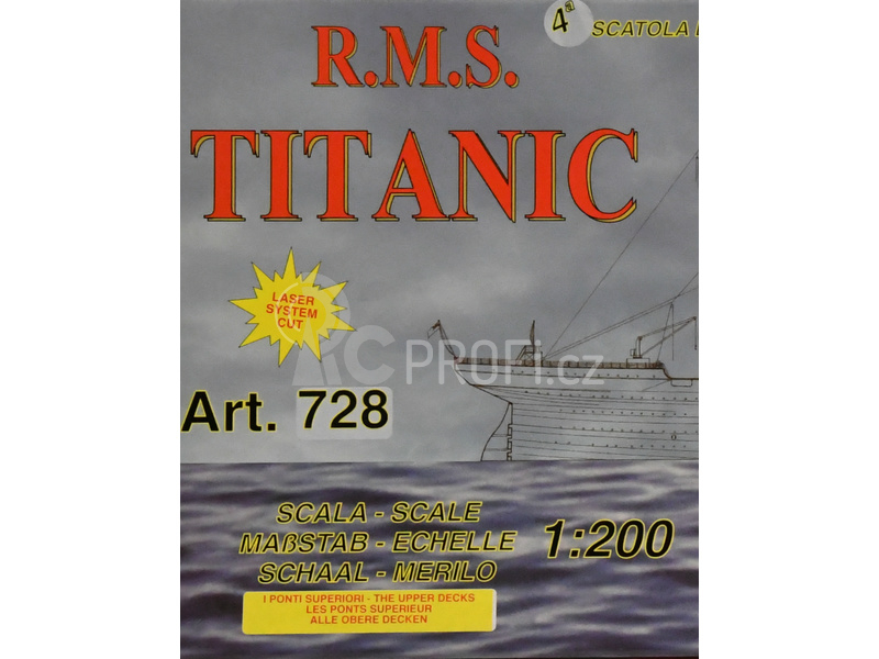 Mantua Model Titanic 1:200 kit