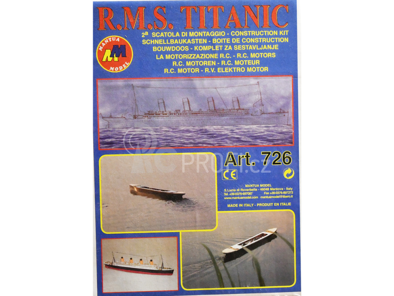 Mantua Model Titanic 1:200 sada č.2 kit