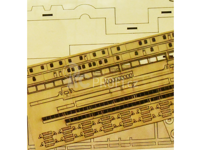 Mantua Model Titanic 1:200 sada č.4 kit