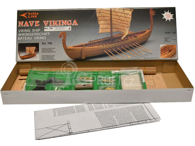 Mantua Model Vikingská loď 1:40 kit