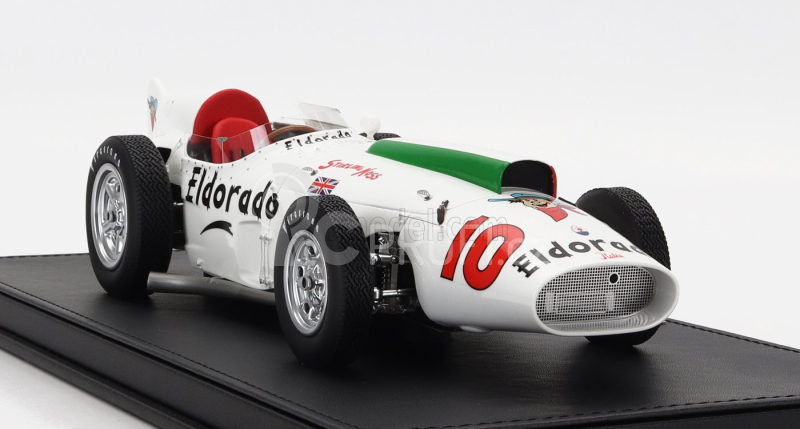 Maserati models Maserati Tipo 420 M/58 Eldorado N 10 1:18, bílá