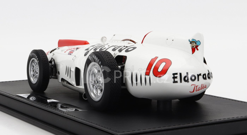 Maserati models Maserati Tipo 420 M/58 Eldorado N 10 1:18, bílá