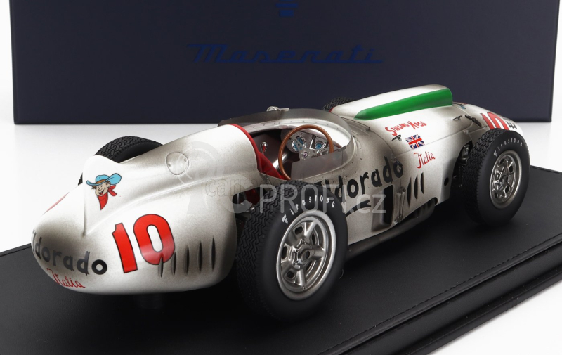 Maserati models Maserati Tipo 420 M/58 Eldorado N 10 1:18, bílá