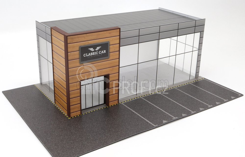 Matrix scale models Accessories Diorama - Showroom With Parking For Several Models 1:43 Různé